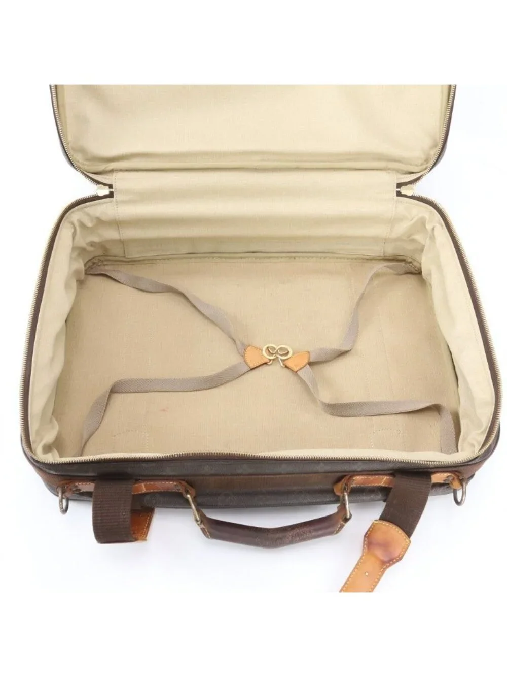 Louis Vuitton Monogram Satellite Leather Boston Bag Cali